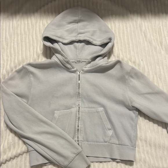 Brandy Melville cropped zip up - Picture 1 of 5